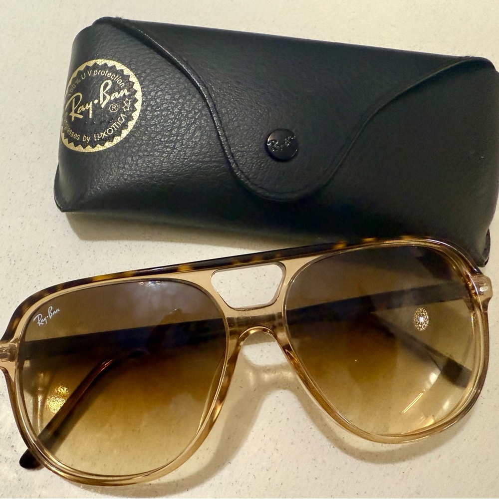 Ray-Ban Brown Gradient Sunglasses